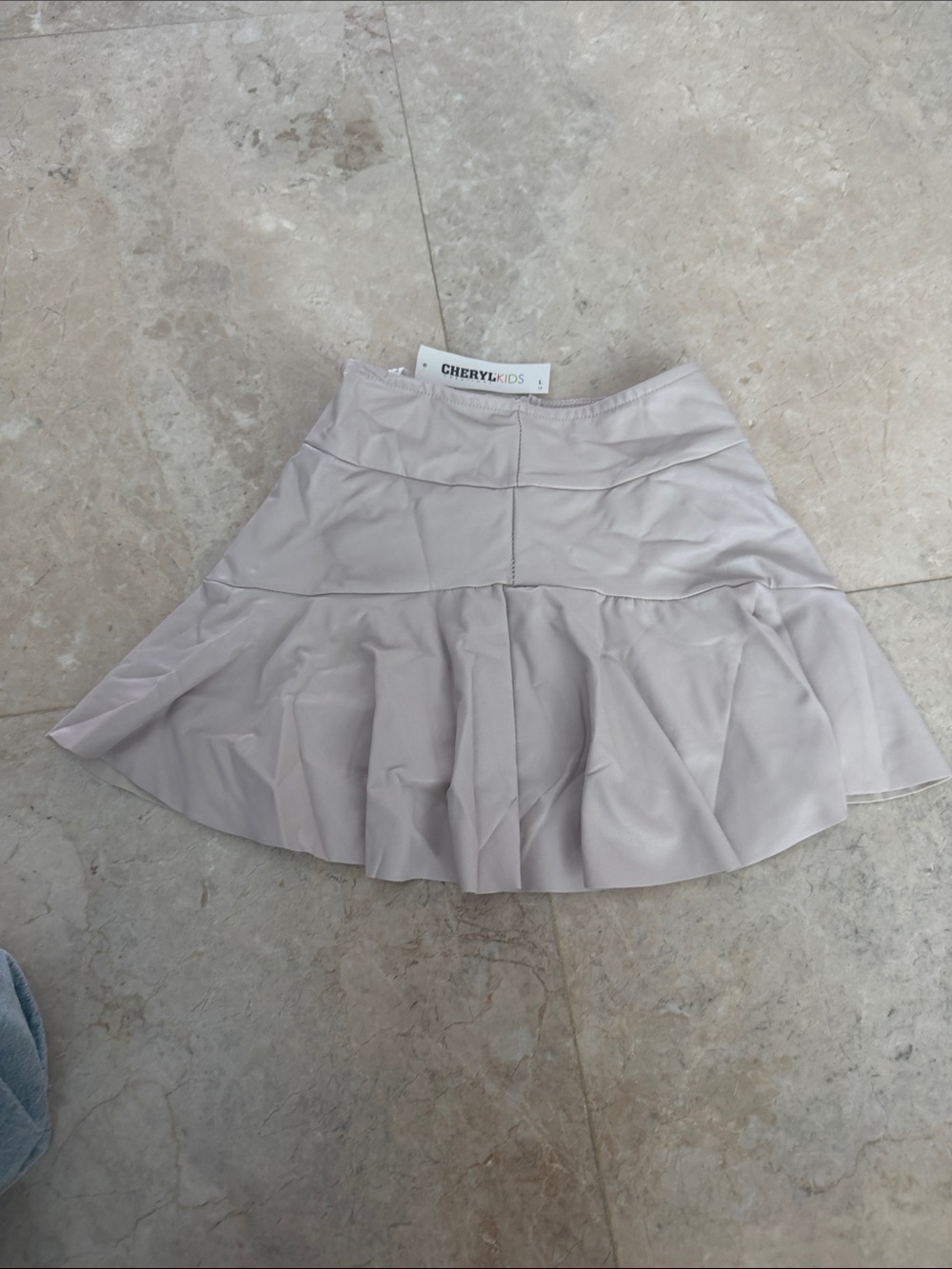 Hunter Beige Tiered Circle Skirt